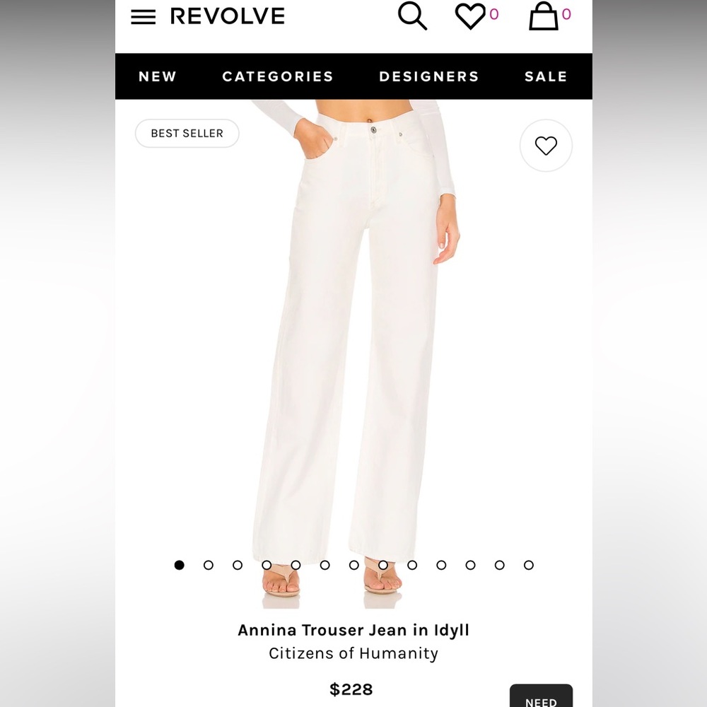 Citizens of Humanity Annina Trouser Jeans